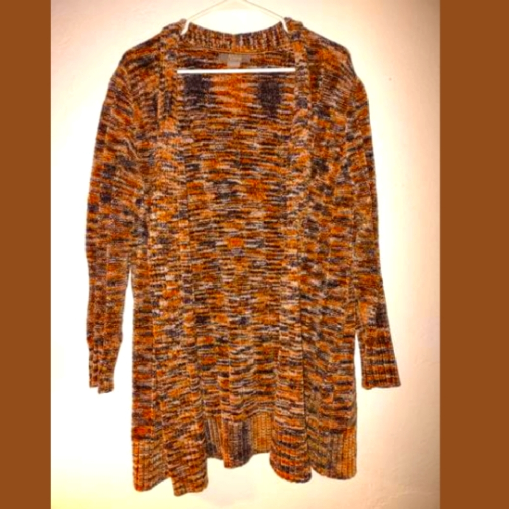 Natural Reflections Autumn Colored Cardigan/Sweater